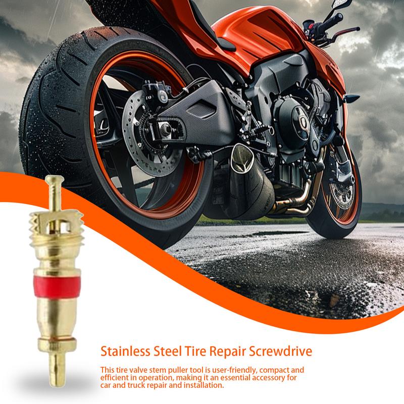 Съемник вентильного стержня Ключ для ремонта стержня вентиля Ключ для ремонта вентиля шины автомобиля Для мотоцикла Автомобиля Грузовика Газонокосилки Велосипеда Велосипеда Внедорожника