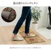 IKEHIKO Igusa Entrance Mat, F Nadeshiko, with a Step, Approx. 35 x 90cm, Blue, Made in Japan, Urethane Backing #8817800