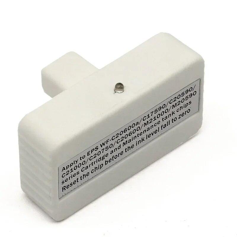 Чип-декодер T6713 для Epson C20750a C20600a M20590a C17590a C21000a C20750 C20590a, коробка для обслуживания чернил, встроенный декодер