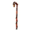 Eagle and Snake Engraved Walking Stick, Handcrafted Wooden Cane, Unique Walking Cane, Nature-Inspired Walking Staff, Gift for Him