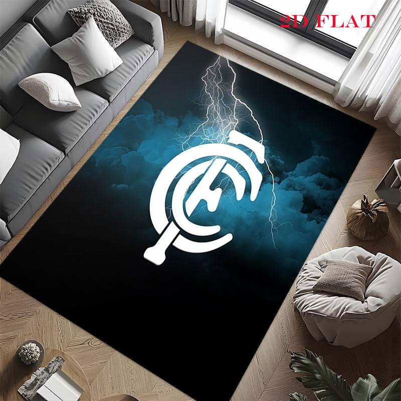 Carlton Blues Pride Carpet Rug for Living Room Bedroom Home Sofa Decoration,Kids play Nonslip Floor Mat