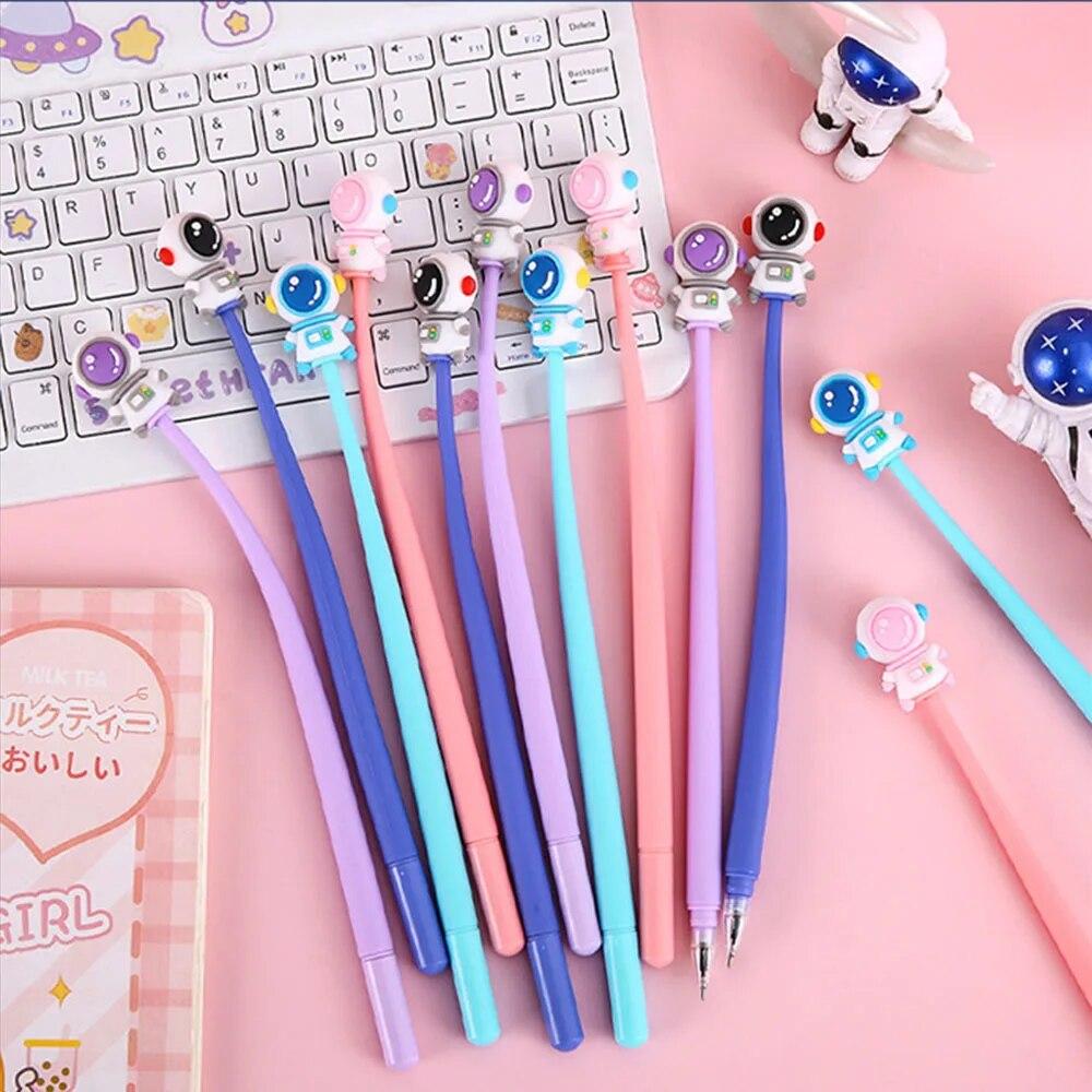1 Piece Stationery School Supplies Cute Creative Soft Astronaut Office Sweet Pretty Gel Pen