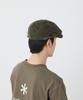 Snow Peak Wool Hunting Cap SPTL-AC-26SU905, Grey, One Size. Unisex wool hunting cap for warm, classic outdoor style.