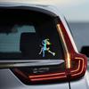 Хэллоуин ведьма автомобиль наклейка летающая метла устойчивая к атмосферным воздействиям самоклеящаяся авто внедорожник мотоцикл окно автомобиля украшение стены кузова девушки сделка автомобиль