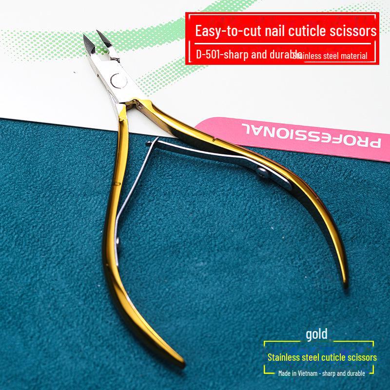 Nail Care Set: Cuticle Scissors, Manicure Files, Steel Push, Pedicure Knife, Nail Scissors for Home & Salon