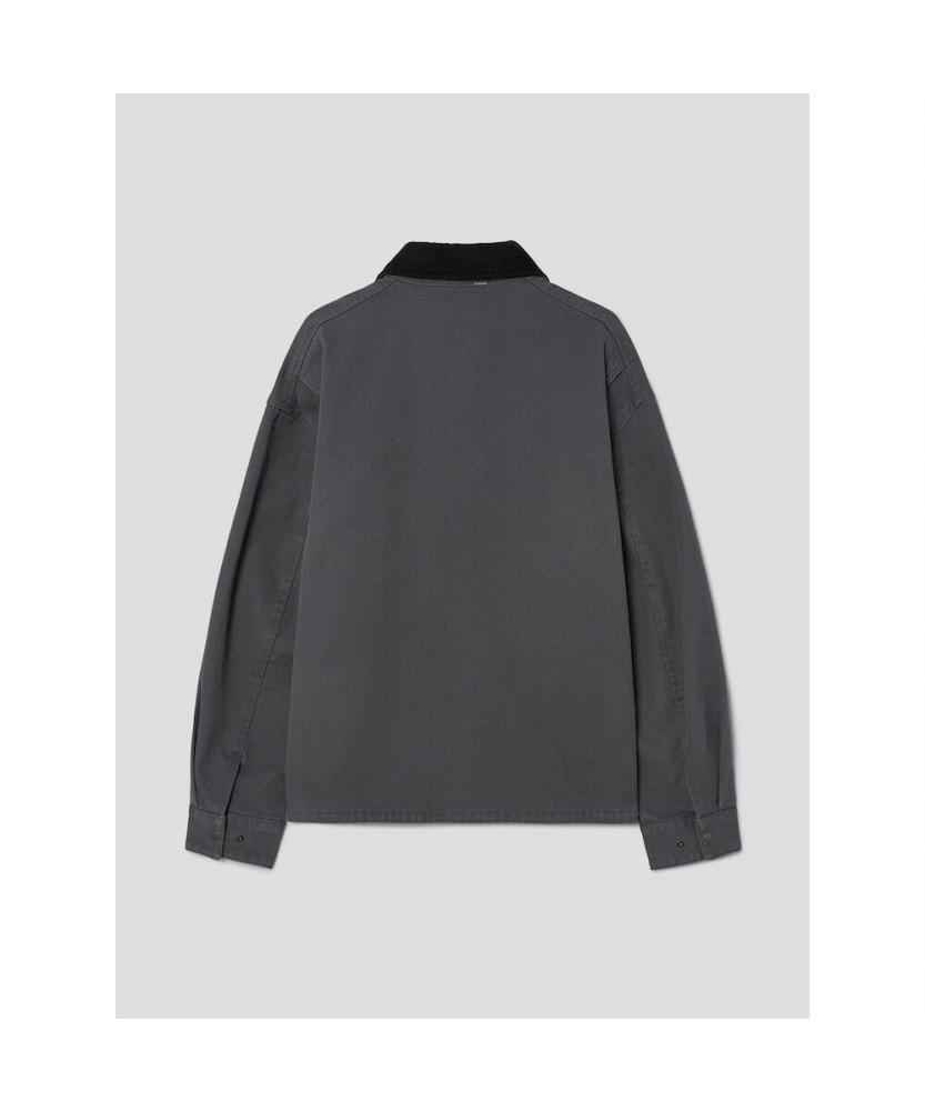 8Seconds Natural Washed Cotton Work Jacket Ash
