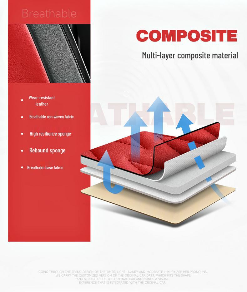 Wuling Rongguang Truck Seat Covers - Leather, Cartoon, Full Package, All Seasons, Fits Single & Double Row.