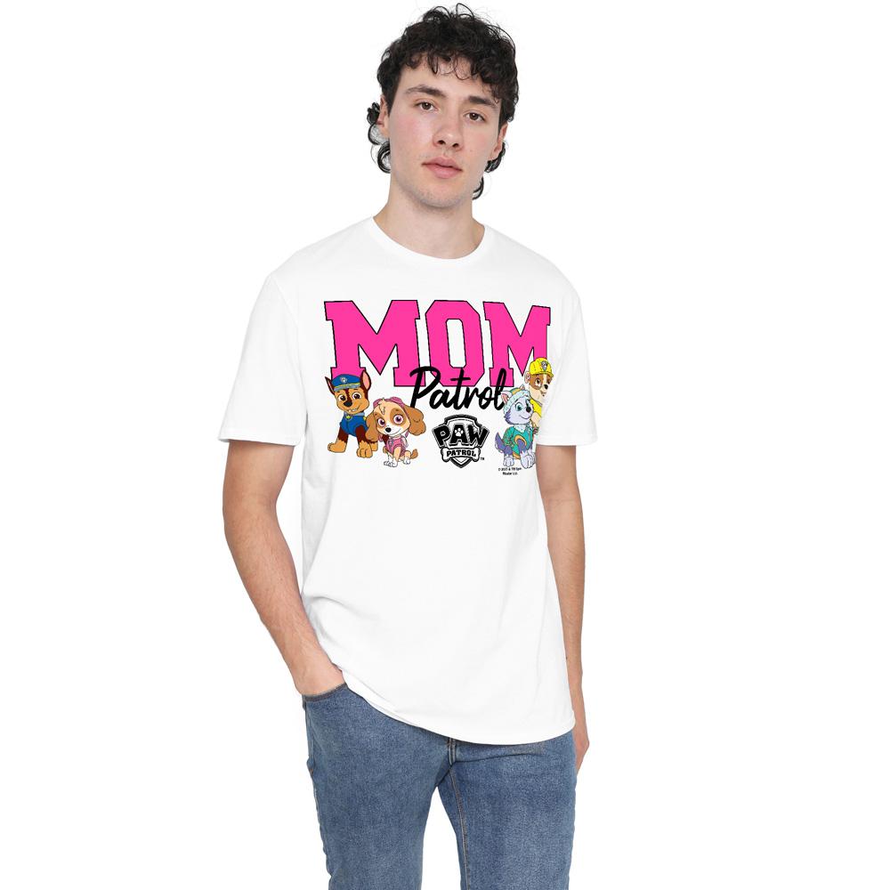 Paw Patrol Mens Mom Patrol Mothers Day T-Shirt
