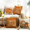 Осень Принт Ins Стиль Прикроватная Подушка Подушка B&B Гостиная Диван Письмо Тыква Автомобильная Наволочка