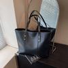 New Women's Bag Large-capacity Commuter Bag Women's Retro Simple and Atmospheric Shoulder Bag Portable Tote Bag