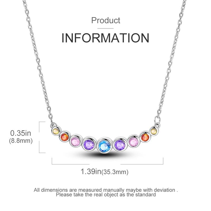 Original Necklace 925 Sterling Silver CZ Simple Heart Chain Necklace For Women Fit Original Charm Beads DIY Making Jewelry Gift
