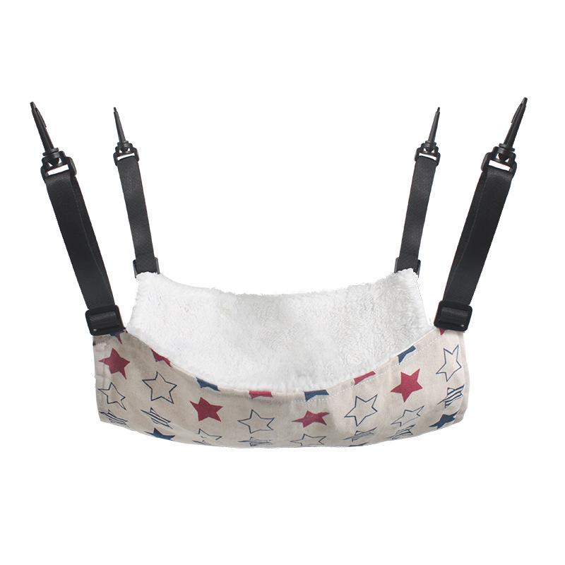 Регулируемый гамак для кошек с дышащим бархатом и подвесным гнездом-игрушкой