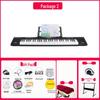 61-клавишное электронное пианино для взрослых, детей, начинающих, воспитателей детского сада - Идеально для обучения и игры на музыке.