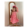 Girl's Summer Strawberry Pattern Cotton Dress