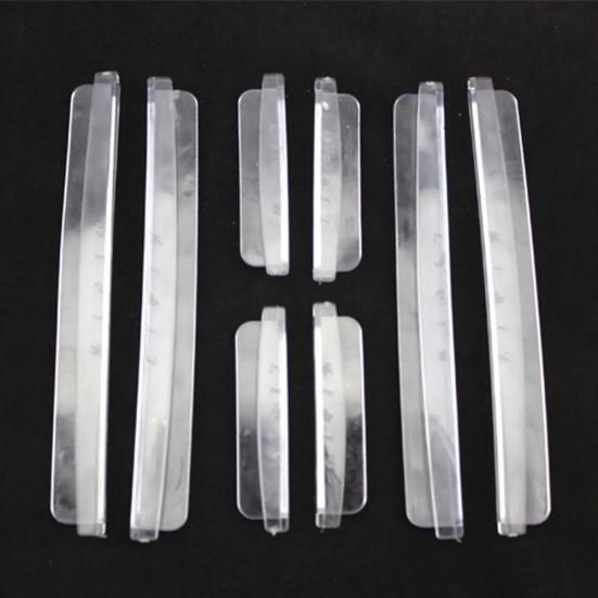 8шт авто угловой бампер дверь край отделка охранники против царапин полоса протектор