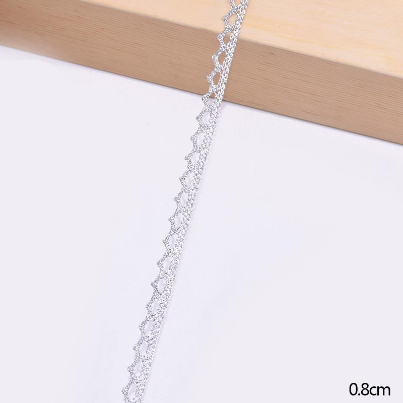 5/10 Ярдов Белый Хлопок Вышитое Кружево Отделка Ленты Ткань DIY Ручная Работа Ремесло Одежда Швейные Аксессуары Принадлежности
