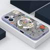 Чехол для телефона с узором "Мир путешествий" для iPhone 17 16e 15 16 Pro Max 14 13 12 Pro Air 11 Магнитный для Magsafe Беспроводная зарядка Чехол