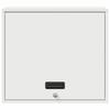 Wall Mounted Garage Cabinet with Gas Strut Door White