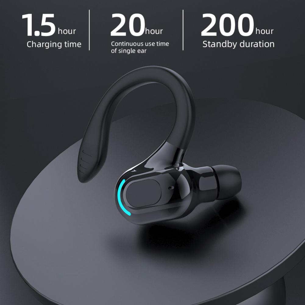 Спортивные наушники, подвесные беспроводные Bluetooth-совместимые гарнитуры, беруши для бега, наушники-вкладыши, стерео, супер длительный режим ожидания