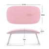 12W Mini UV/LED Lamp, Nail Lamp - Gel Polish / Hybrid Gel White Pink