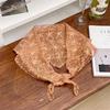 Women Lace Triangle Scarf Sweet Girls Sunscreen Scarf Spring Summer French Beach Style Hair Tie Vintage Female Lady Muslim Hijab