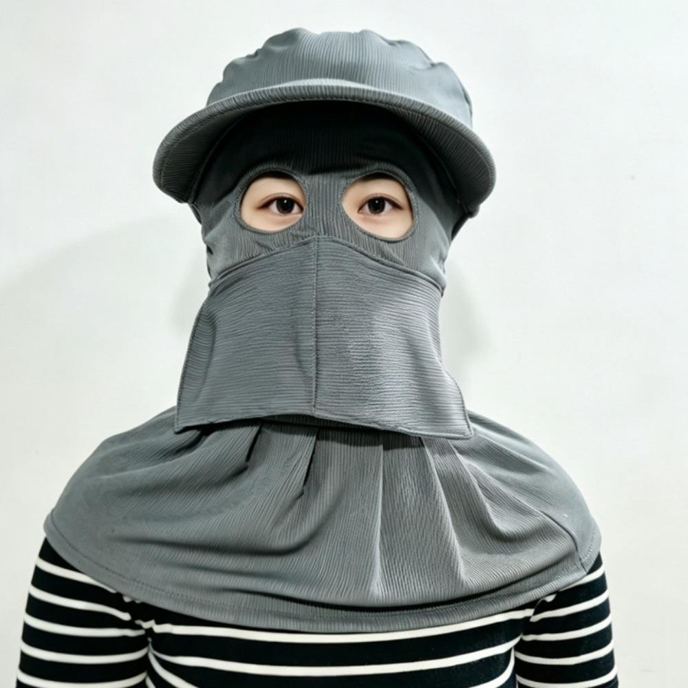 Breathable Full-Face Sun Hat Wide-Brimmed Cycling Cap Hot Woman Bucket Hat Summer Outdoor