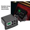Acoustic Guitar 3-Band EQ Equalizer Tone and Volume Amplifier Preamp Piezo Pickup with Tuner Phase