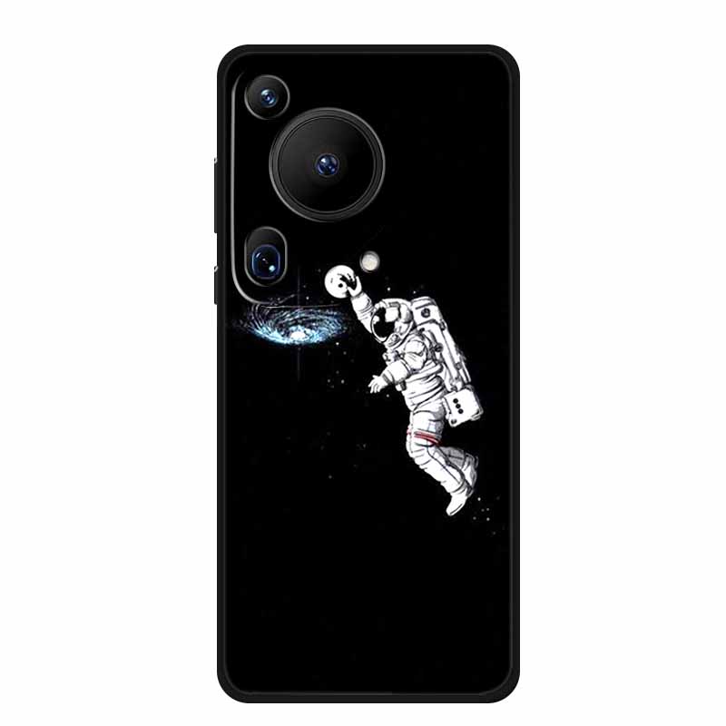 For Huawei Pura 70 Ultra Case 70Ultra Black Silicone Soft Back Cover Case For Huawei Pura 70 Ultra Phone Case Cover Pura70 Ultra