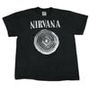 Винтажная футболка NIRVANA SUB POP 90-х Группа Fudge Grunge XL Однострочный шов РЕПРИНТ