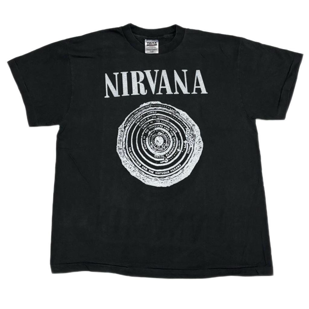 Винтажная футболка NIRVANA SUB POP 90-х Группа Fudge Grunge XL Однострочный шов РЕПРИНТ