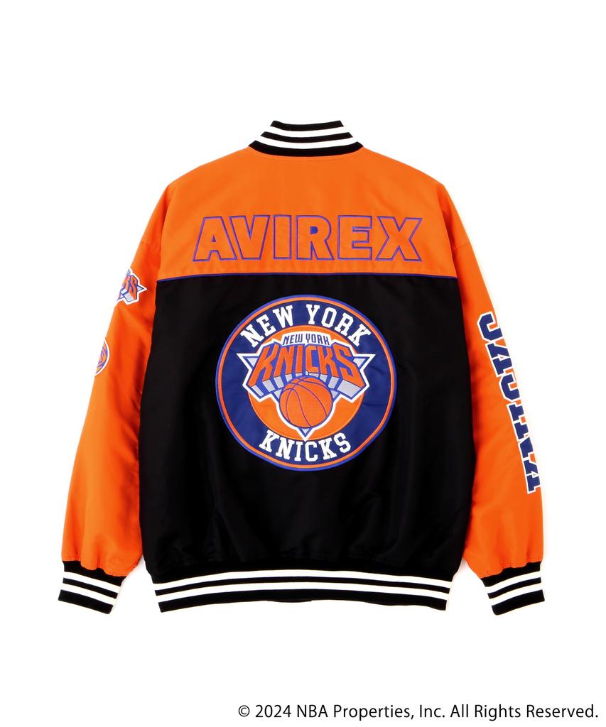 КУРТКА НБА НЕЙЛОНОВАЯ L 150 Оранжевая [Avirex] Мужская 783-5152010