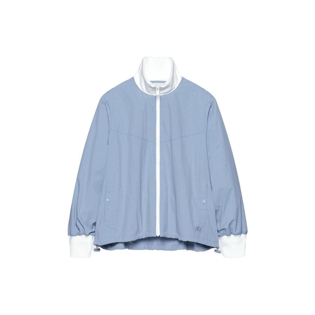 Uniqlo X JW Anderson Коллаборация Весна-Лето 2023 Серия Весна-Лето Повседневная Свободная Дизайн Цветовые Блоки Спортивная Ребристая Куртка с Длинным Рукавом Женские куртки 458639-61