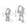 Marine Swivel Shackle Stainless Steel Spring Shackle Quick Release Chain Link Snap For Sailboat Yacht 3
