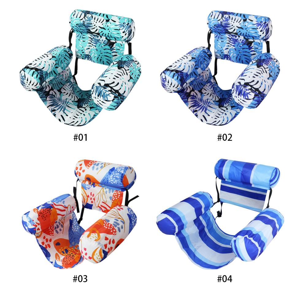 Надувной бассейн, плавающий шезлонг, кресло, герметичный плавающий шезлонг для бассейна, надувное кресло для летнего водного развлечения