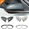 Carbon Chrome Trim For Tucson NX4 N Line -2023 Car Side Mirror Rear View Mirror Sticker Cover Protector Garnish