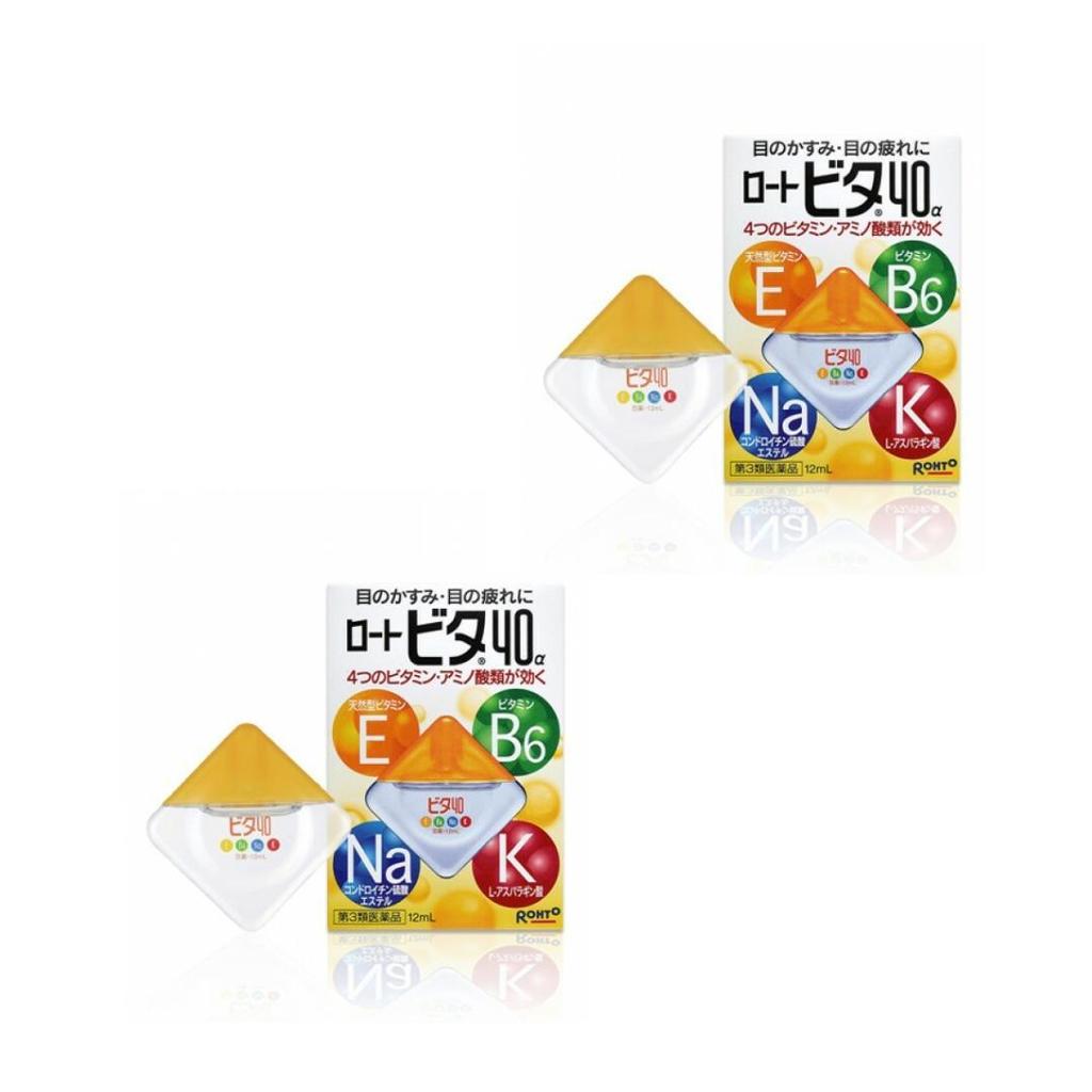 Rohto Vita 40a мягкие витаминизированные капли для глаз, 12 мл