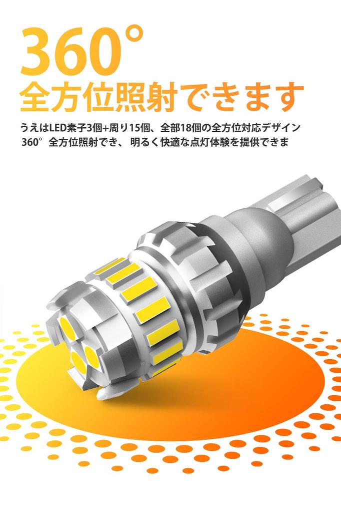 Светодиодная лампа заднего хода OXILAM T16, Сверхяркая, Встроенный канселлер, Canbus T15 W16W, Неполяризованная, Белая (2-Pack)