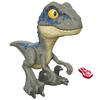 Mattel JURASSIC WORLD Kick & Mogumogu Baby Blue [Dinosaur Toy] [Total Length: Approx. 17.8cm] [4 Years Old and Up] HVB43