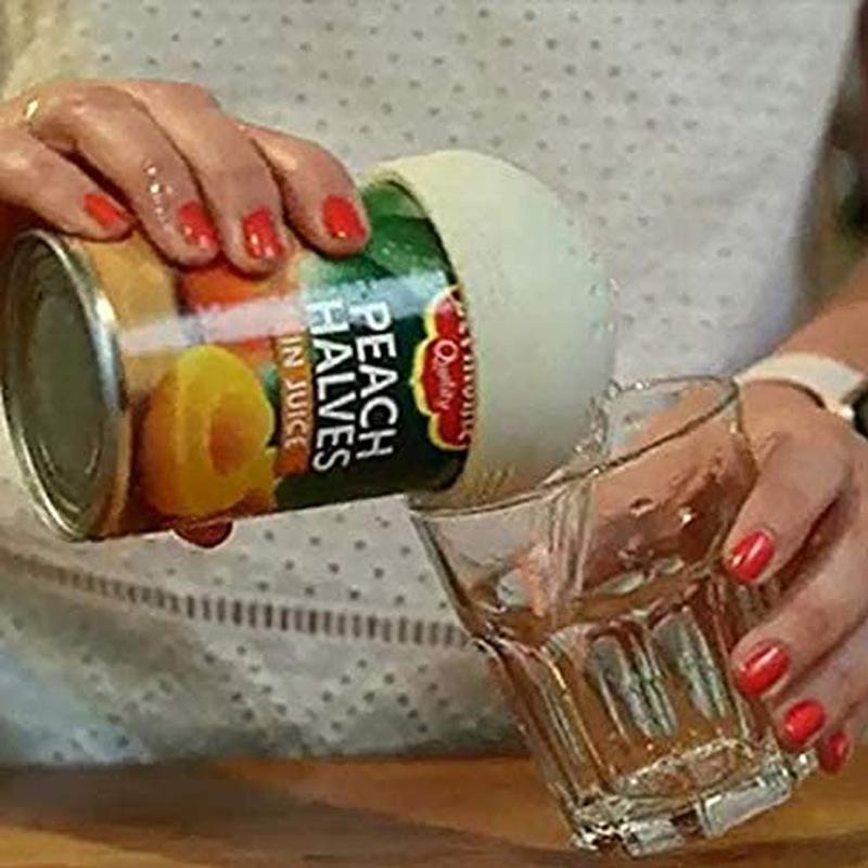 1pc/2pcs Silicone Can Filter: Multi-use Mini Colander for Effortless Draining of Food - Home Kitchen Accessories