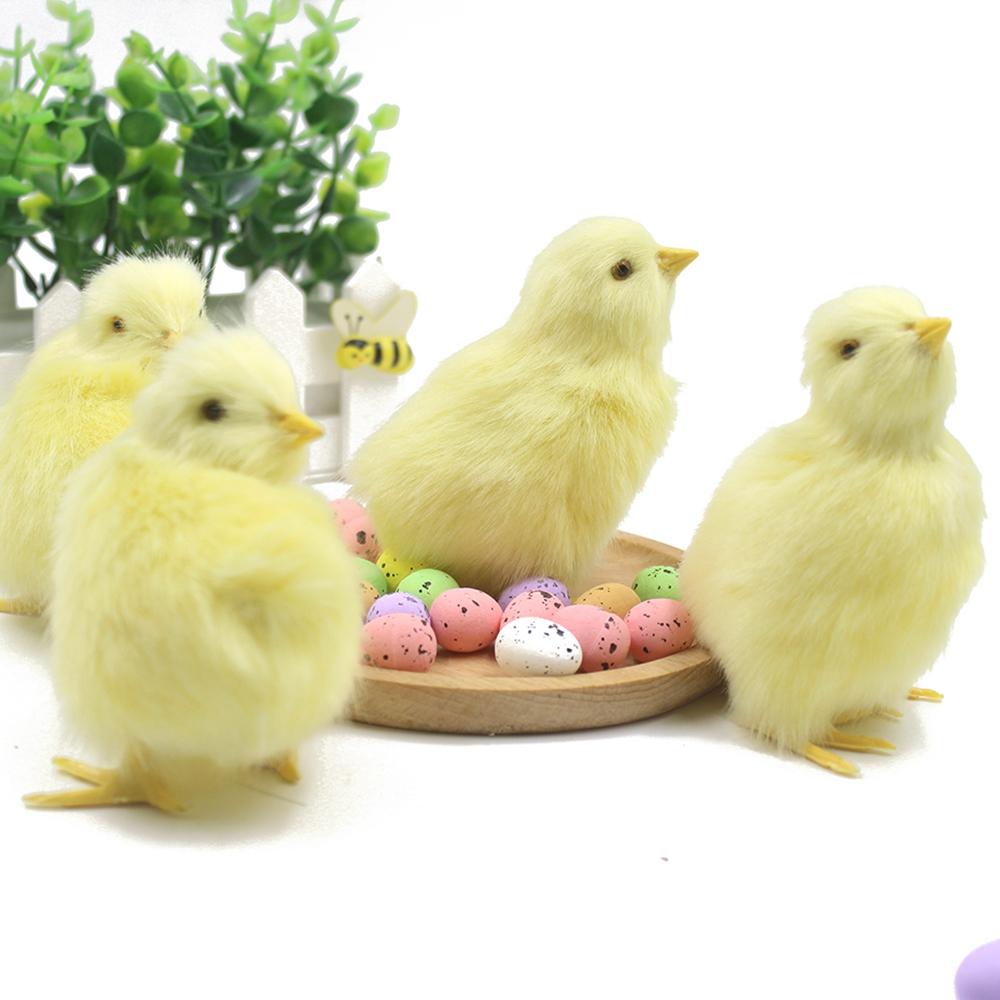 Пасха Дети День Рождения Подарок Дети Познание Животное Кукла Курица Модель Плюшевая Игрушка Моделирование Цыпленок