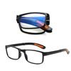 Folding Reading Glasses With Box Anti -Blue Light Men Women Portable Spectacles Eyewear Unisex Tr90 Glasses Diopter +1 .0 To +4 .0