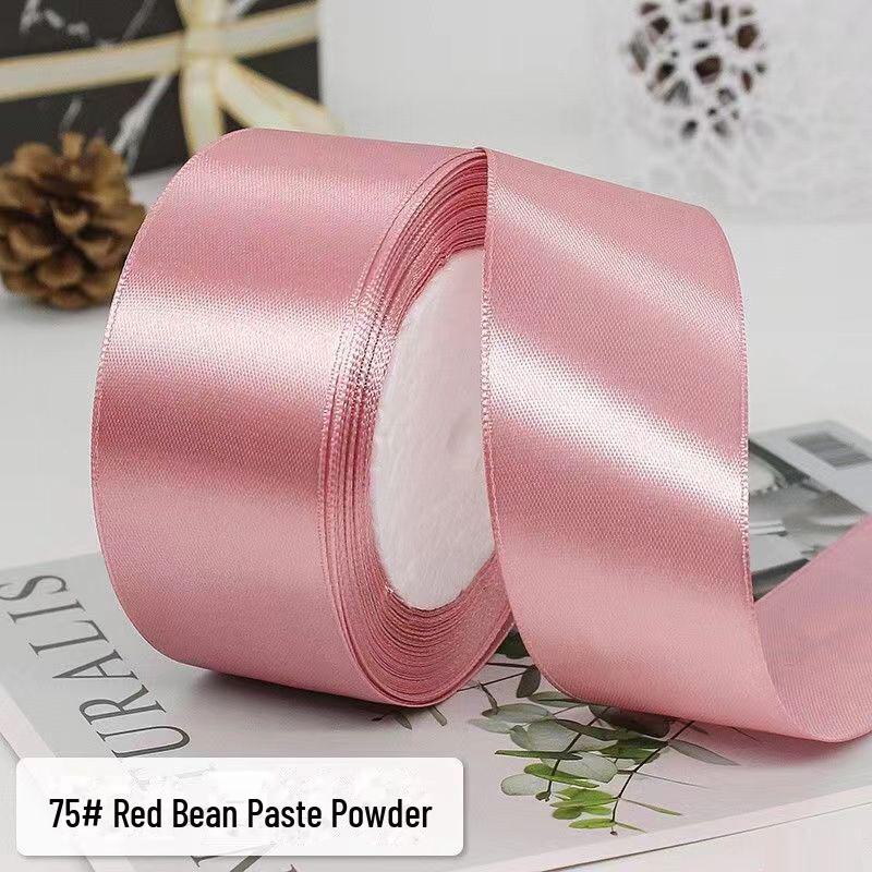 Рулон красной ленты 4 см для самодельных коробок для торта с розами и цветочных свадебных украшений