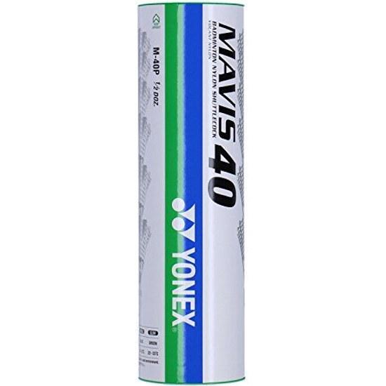 YONEX Badminton Shuttle Mavis 40 6 pieces SLOW (appropriate temperature range 22 degrees 33 degrees) M40P