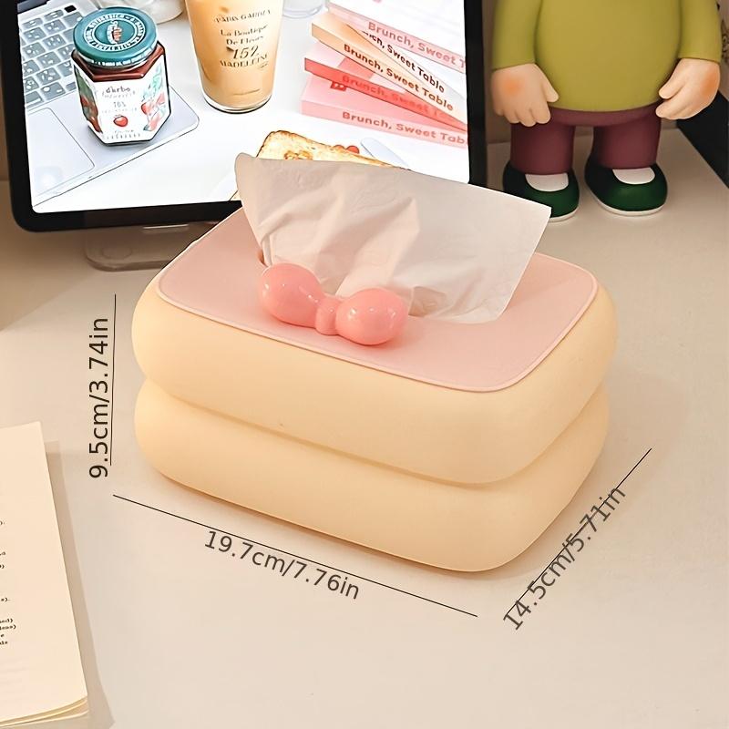 Домашняя кремовая коробка для салфеток в стиле для гостиной, журнального столика, обеденного стола и держатель для хранения бумаги в ванной комнате