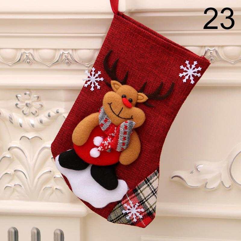 Christmas Sockings Christmas Gift Bags Decorations Christmas Holiday Gifts Christmas Tree Decorations Gift Packaging Bags