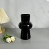 Yousheng Chinese Style Vase Glass Decorative Vase Smooth Surface Handcrafted Vase Flower Arrangement Desktop Decoration