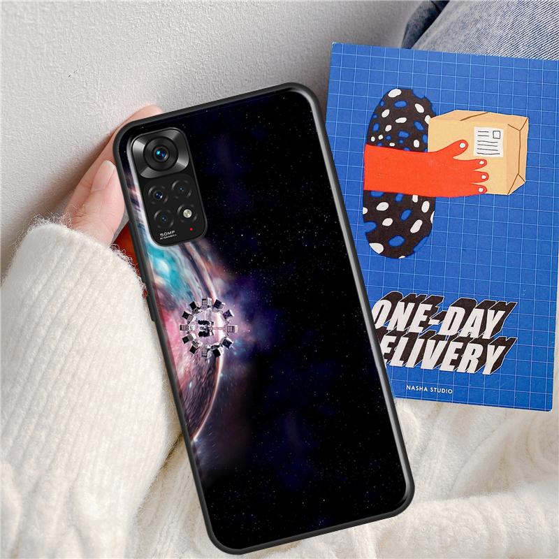 Чехол для телефона Xiaomi Redmi Note 11 Pro 8 9 10 Pro Note 10S 11S 9S K50 K40 9A 9C с изображением из фильма «Интерстеллар»