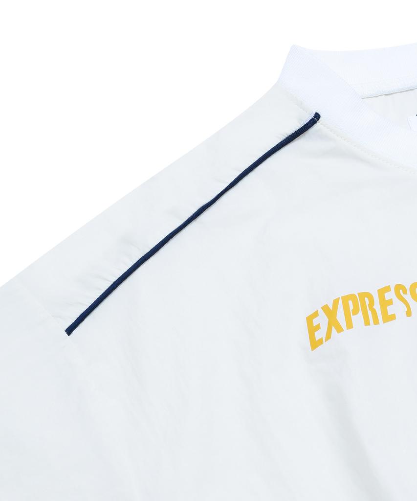 EXPRESSHOLIDAY Настоящая нейлоновая полуфутболка_Белая (Тип Б)
