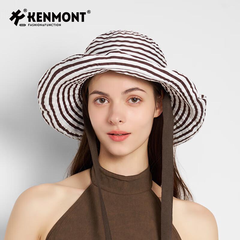 Женская шляпа от солнца Kenmont с очень широкими полями и защитой от УФ-лучей