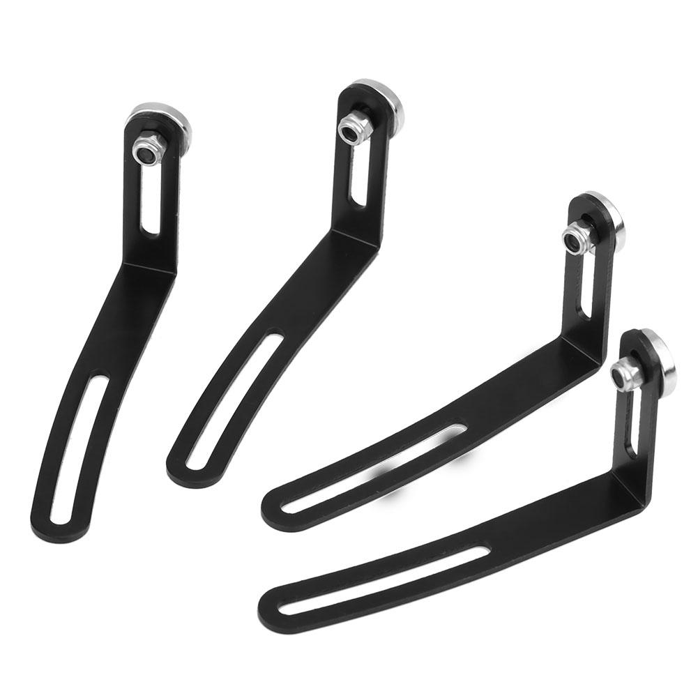 4 шт. Крепление корпуса радиоуправляемой машинки, металлический L-образный кронштейн с магнитом для 1:10. Радиоуправляемая гусеничная машина